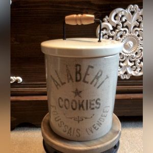Alabert Cookies Foussais Vendee French Flour Sack Cookie Jar